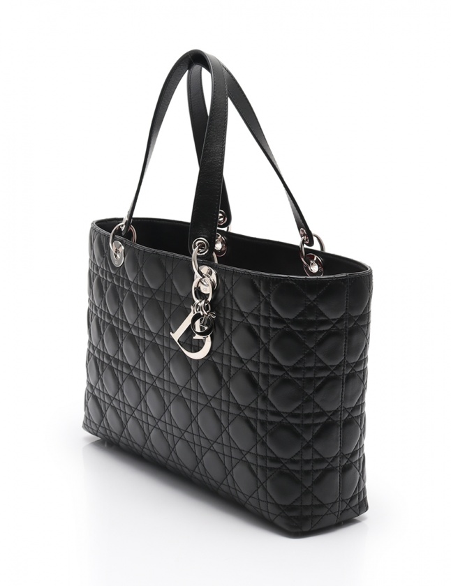 【美品】DIOR トートバッグ　レディディオール ディオール レーヴダンフィニ ブックトート トートバッグ 50-MA