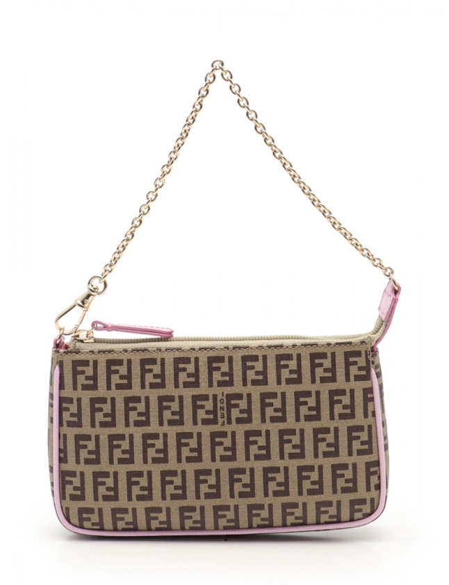 フェンディ FENDI チェーンハンドバッグ ズッキーノ アクセサリー