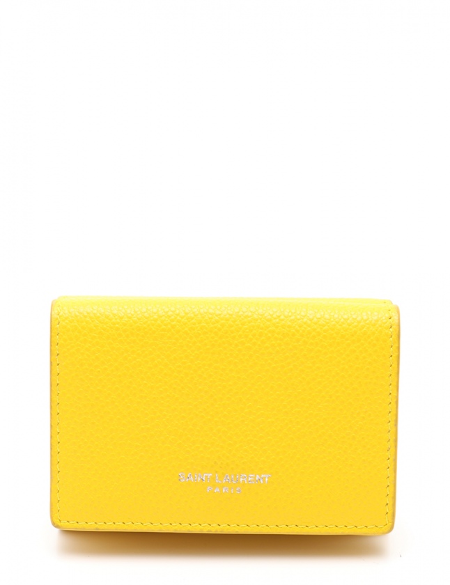 サンローラン パリ SAINT LAURENT PARIS 三つ折り財布 タイニー  