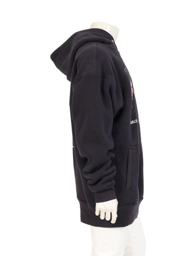 バレンシアガ BALENCIAGA パーカー スピードハンターズ ダークネイビー