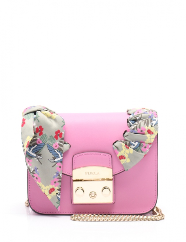 フルラ FURLA チェーンショルダーバッグ メトロポリス ミニ セタ 