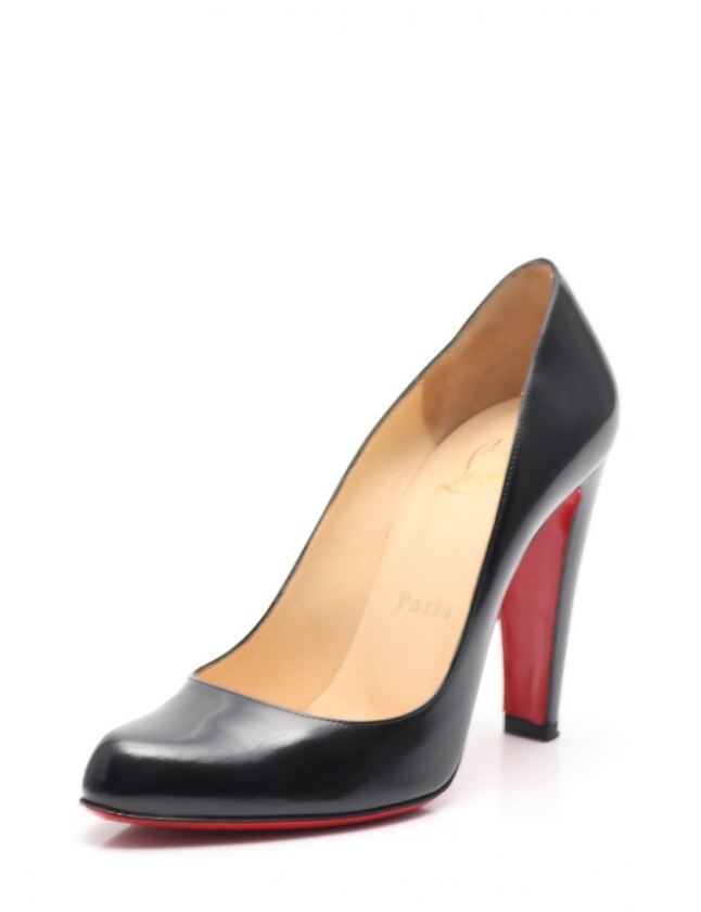 クリスチャンルブタン Christian louboutin パンプス ヒール 黒 36.5 