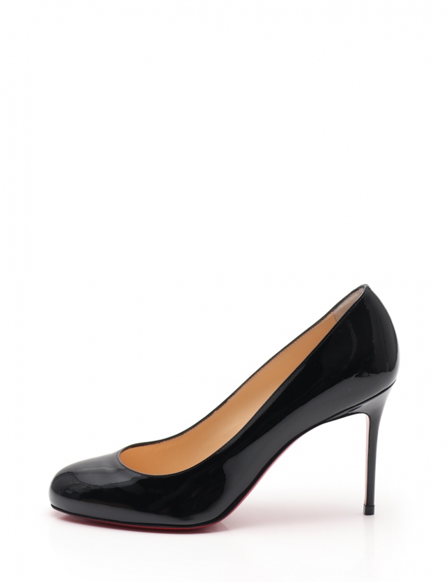 クリスチャンルブタン Christian louboutin パンプス ヒール 黒 37  