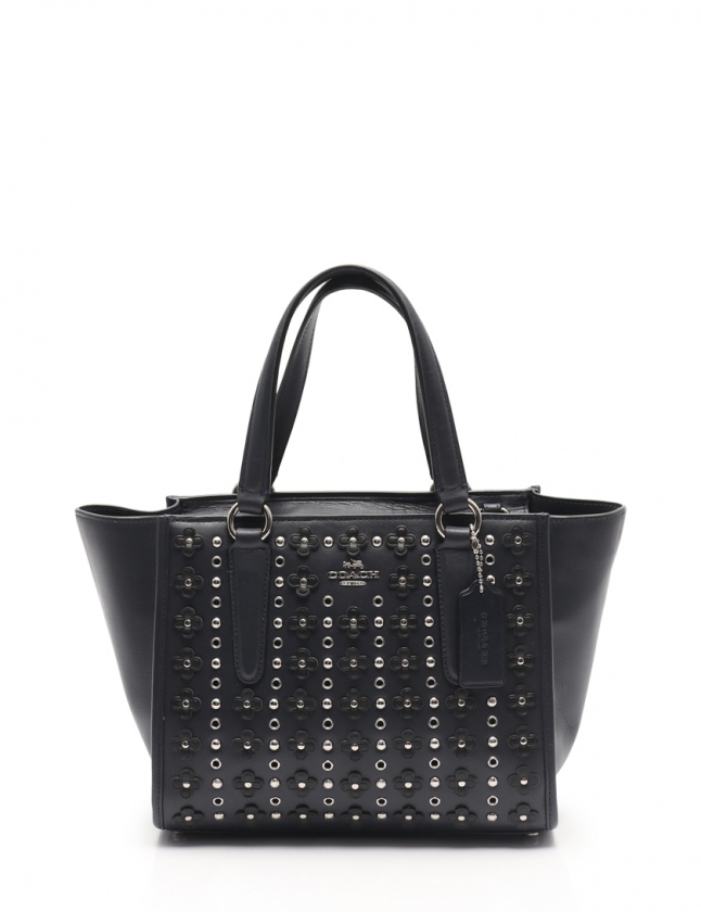 COACH 37703 ミニ クロスビー キャリーオール フローラル レザー COACH 37703 ミニ クロスビー キャリーオール フローラル レザー