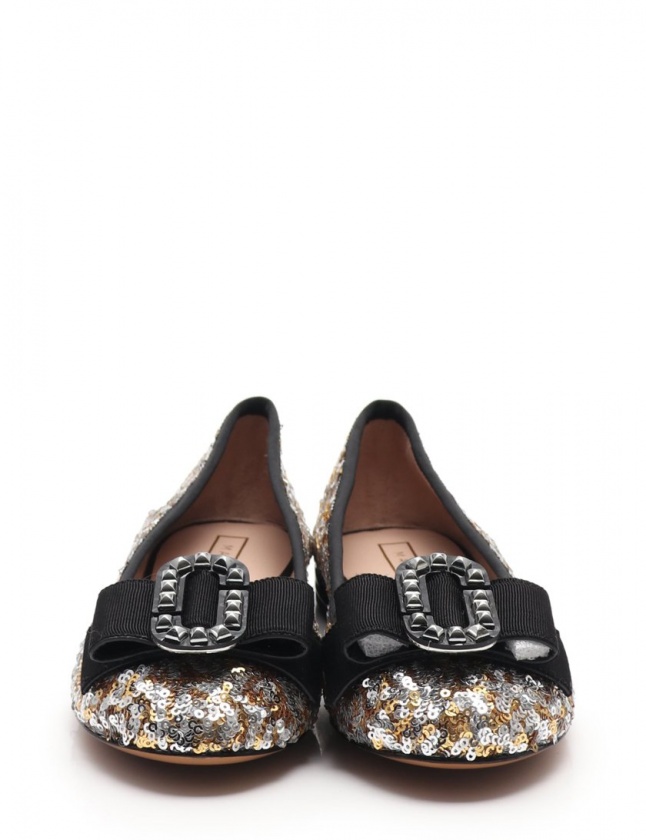 マークジェイコブス MARC JACOBS フラットシューズ バレエシューズ 