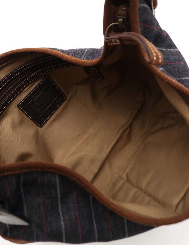 COACH コーチ ワンショルダーバッグ ネイビー 美品 希少 COACH コーチ ショルダーバッグ オールドコーチ 希少色 ネイビー
