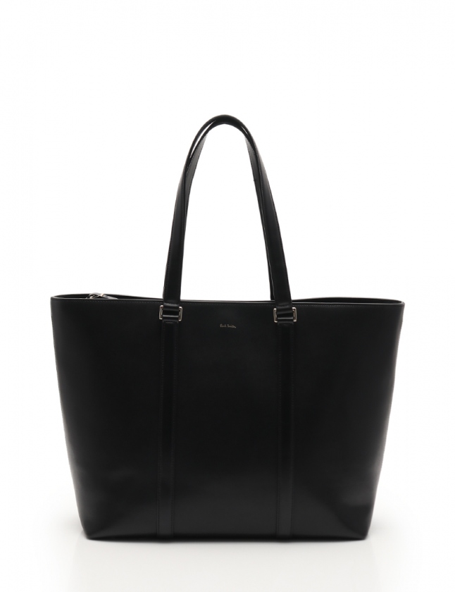 ポールスミス PAUL SMITH トートバッグ 黒 レザー メンズ 114 