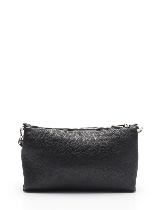 プラダ PRADA ショルダーバッグ クラッチバッグ 黒 1BH997 レザー 2WAY