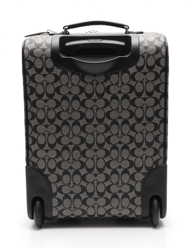 コーチ COACH キャリーバッグ ヘリテージ シグネチャー ストライプ 