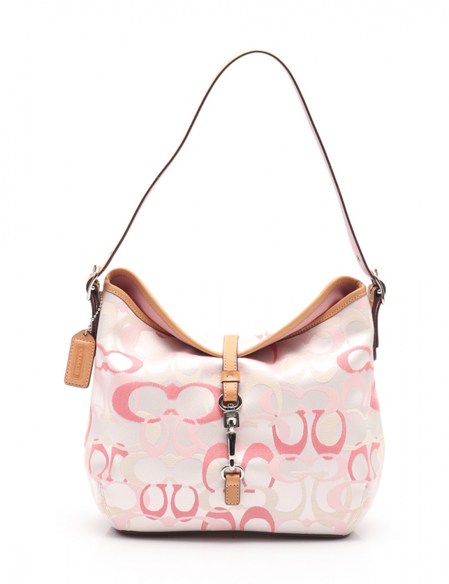 コーチ COACH ショルダーバッグ オプティックシグネチャー クリップ 