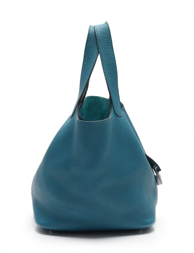 エルメス HERMES ピコタンロックMM ブルーイズミール エルメス ピコタンpm