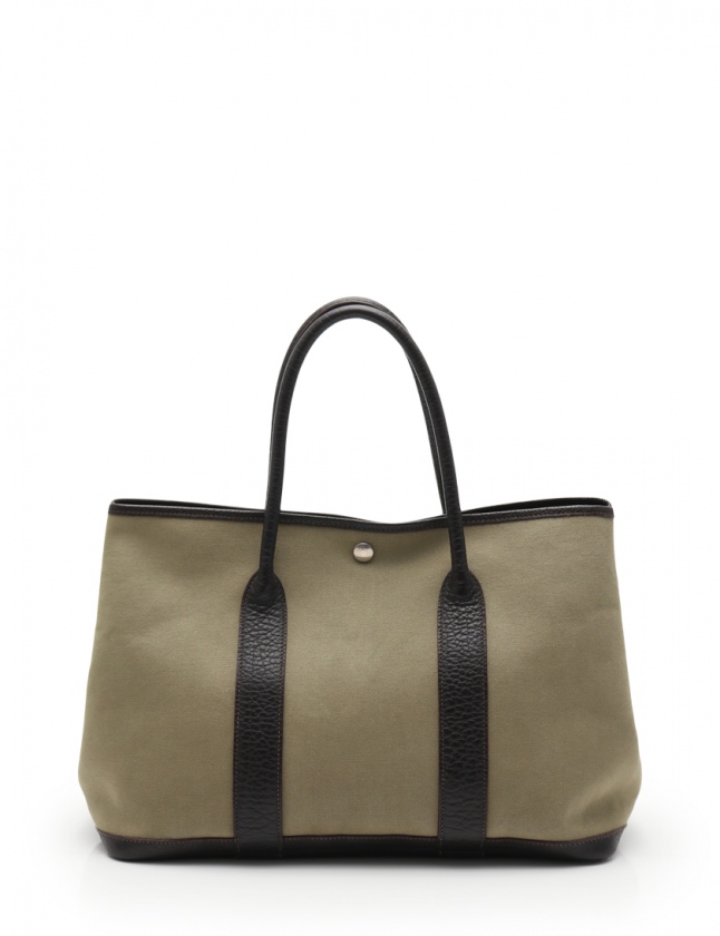 エルメス HERMES トートバッグ ガーデンパーティPM オリーブグリーン 