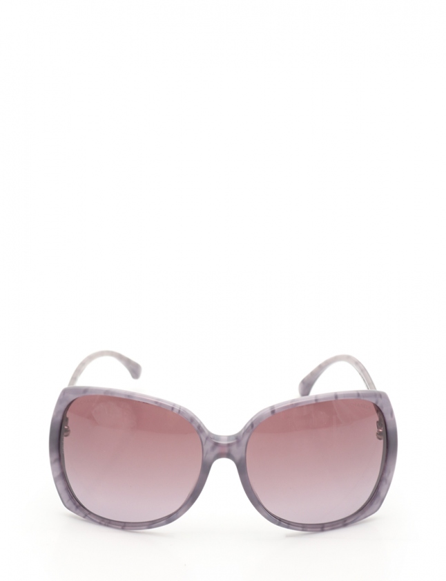 CHANEL サングラス グレー/紫