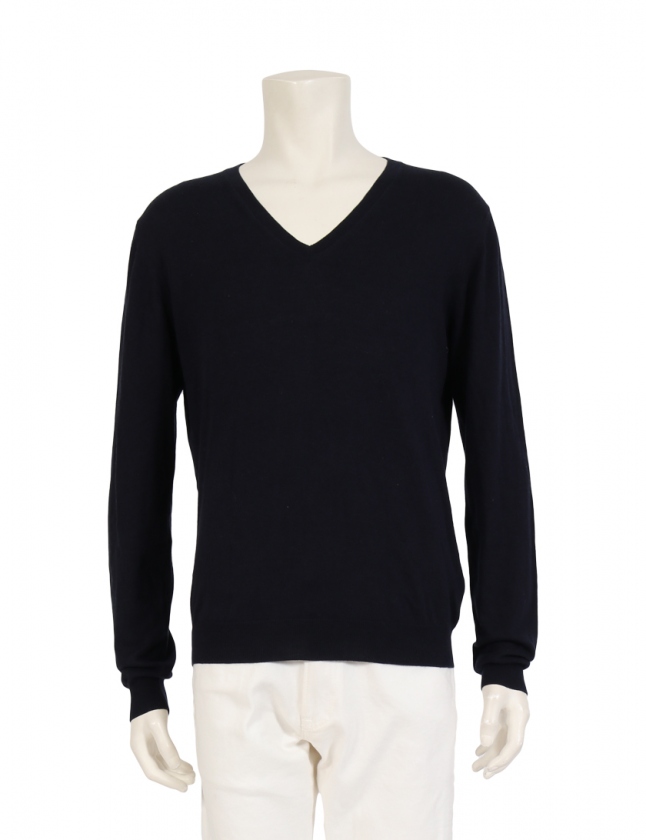 プラダスポーツ PRADA SPORT ニット セーター ネイビー 48 トップス 