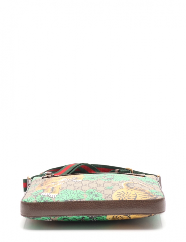 グッチ GUCCI ショルダーバッグ GGスプリーム ベンガルタイガー