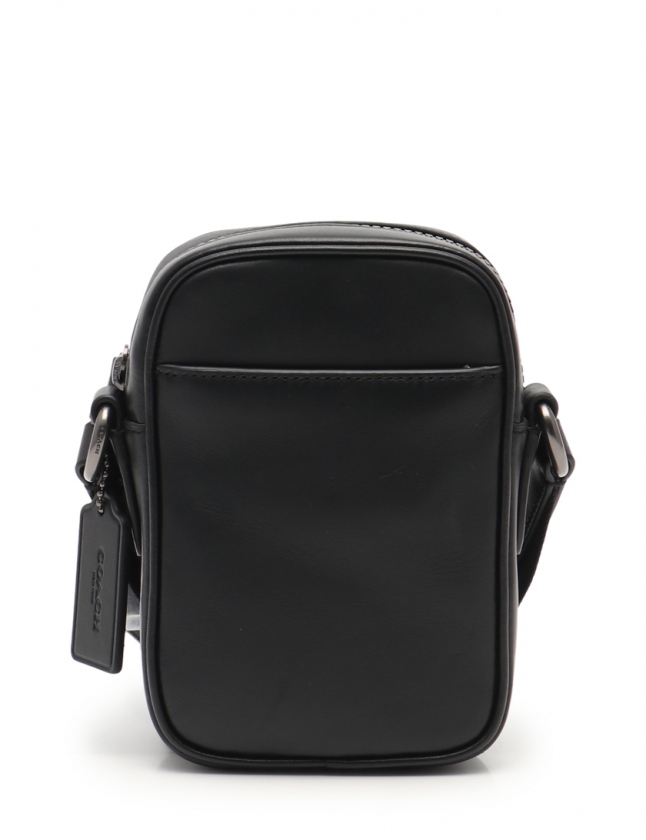 コーチ COACH ショルダーバッグ スムース レザー テレイン ミニ クロス  