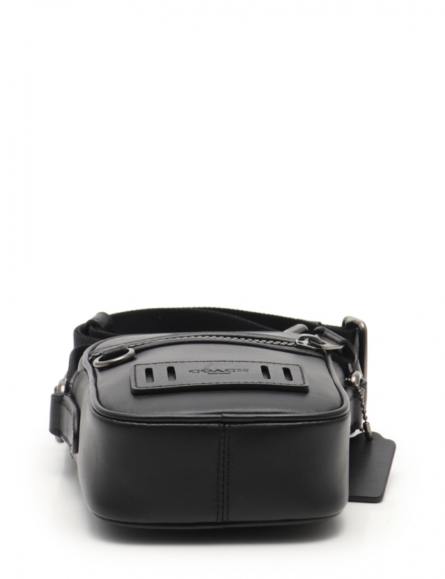 コーチ COACH ショルダーバッグ スムース レザー テレイン ミニ クロス  