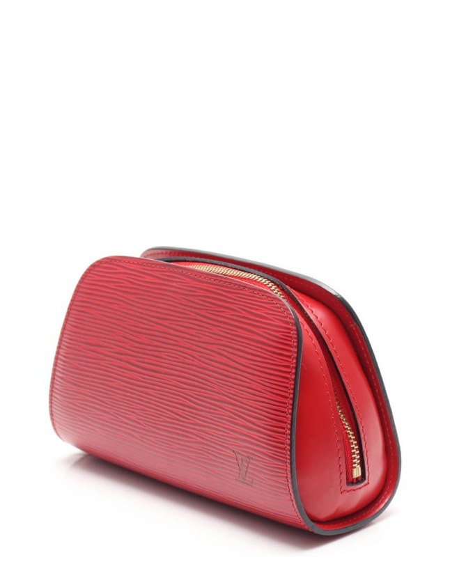 ルイヴィトン LOUIS VUITTON ポーチ ドーフィーヌPM エピ カスティリア 