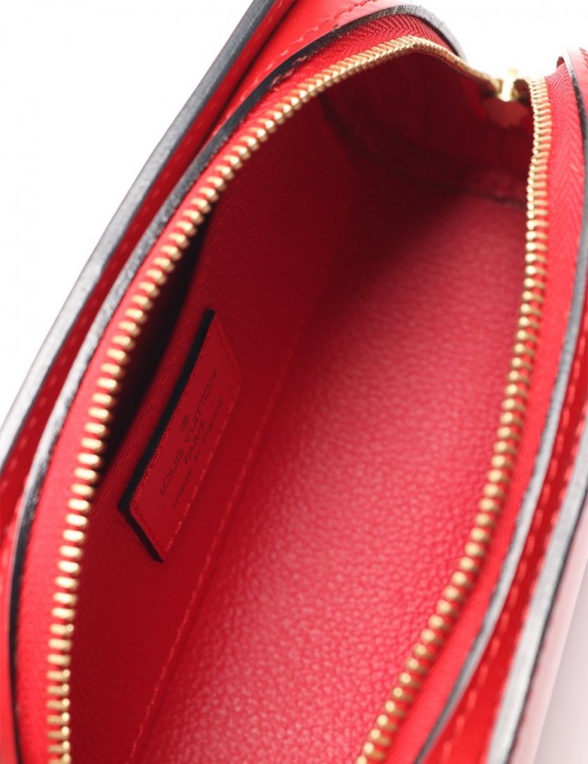 ルイヴィトン LOUIS VUITTON ポーチ ドーフィーヌPM エピ カスティリア