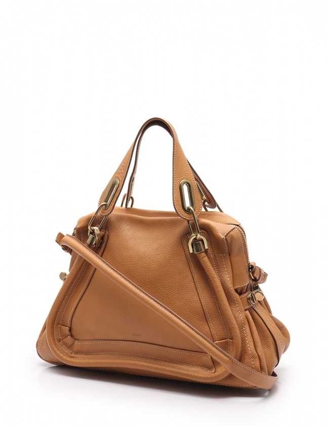 クロエ CHLOE ハンドバッグ ショルダーバッグ パラティ キャメル 