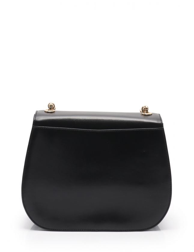 グッチ GUCCI チェーンショルダーバッグ ポシェット オールドグッチ 黒 