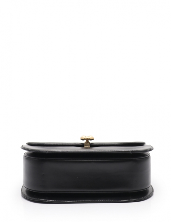 グッチ GUCCI チェーンショルダーバッグ ポシェット オールドグッチ 黒 