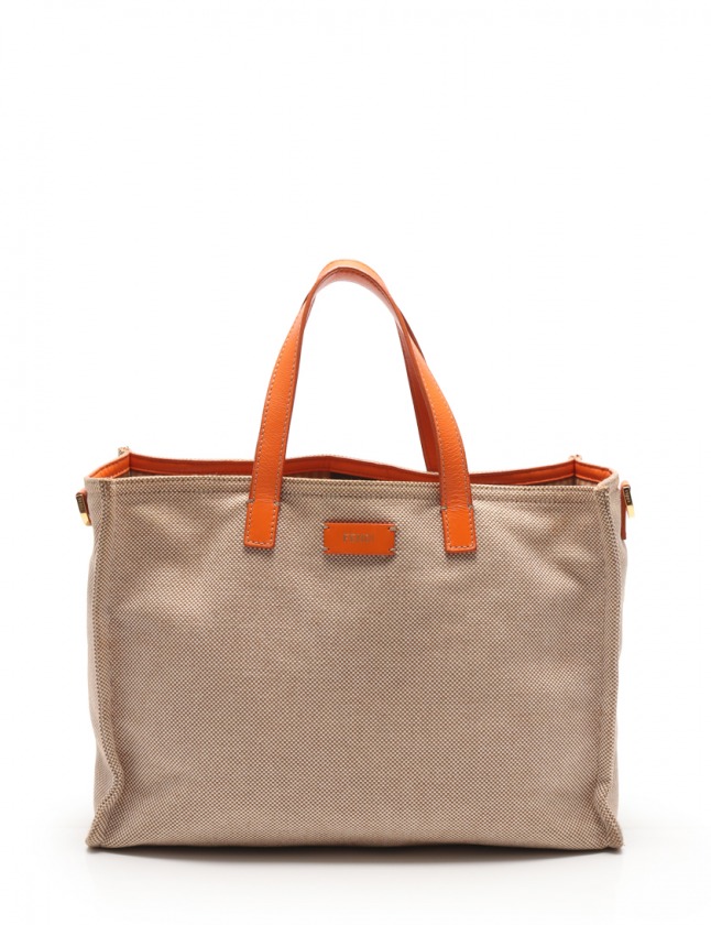 フェンディ FENDI トートバッグ ショルダーバッグ ベージュ