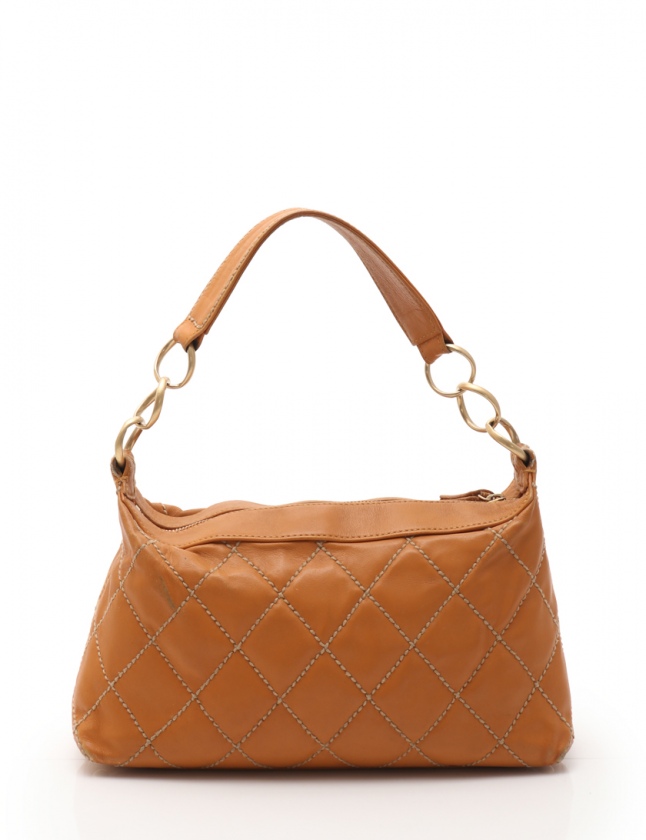 シャネル CHANEL ショルダーバッグ ワイルドステッチ ココマーク  