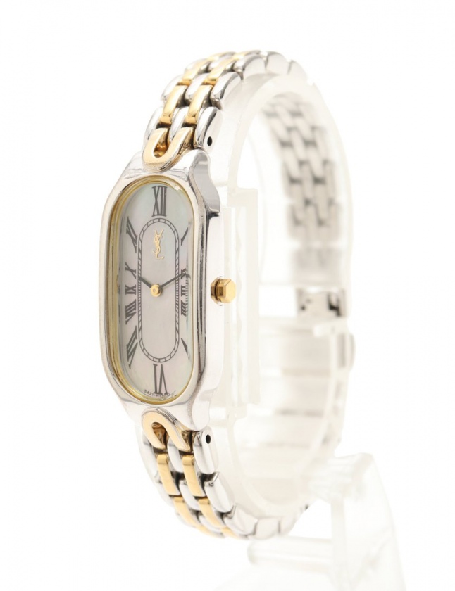 イヴサンローラン YVES SAINT LAURENT 腕時計 レディース シルバー  