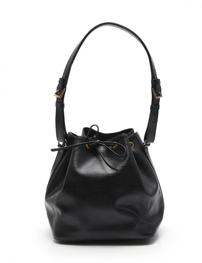 ルイヴィトン LOUIS VUITTON ショルダーバッグ プチノエ エピ ノワール 
