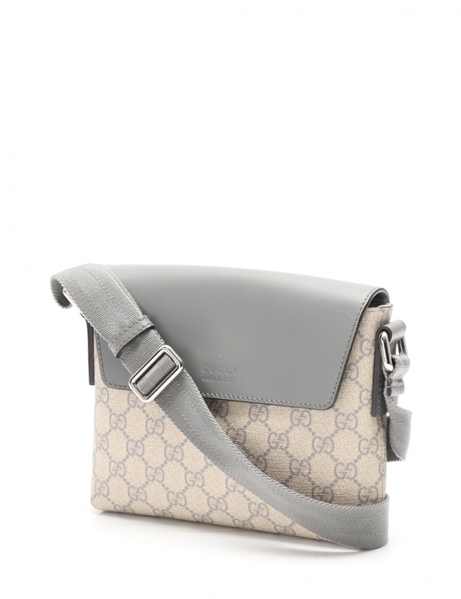 グッチ GUCCI ショルダーバッグ GGスプリーム ベージュ グレー 353431 