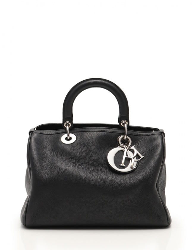 クリスチャンディオール Christian Dior ハンドバッグ ミニボストン グランヴィル 黒 M1305pdkl 900 レザー 2way シルバー金具 レディース 114 ベクトルパーク