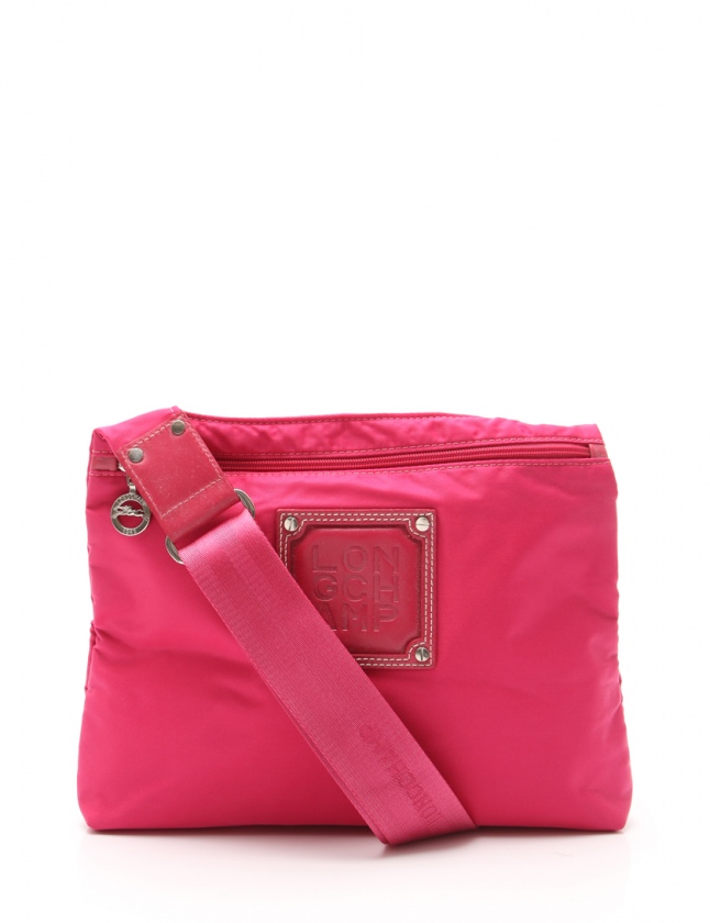 ロンシャン LONGCHAMP ショルダーバッグ ピンク ナイロン レディース
