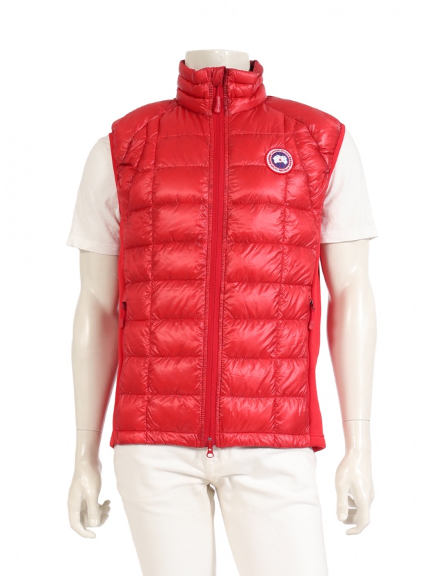 カナダグース CANADA GOOSE ダウンベスト 赤 L/G アウター ワン