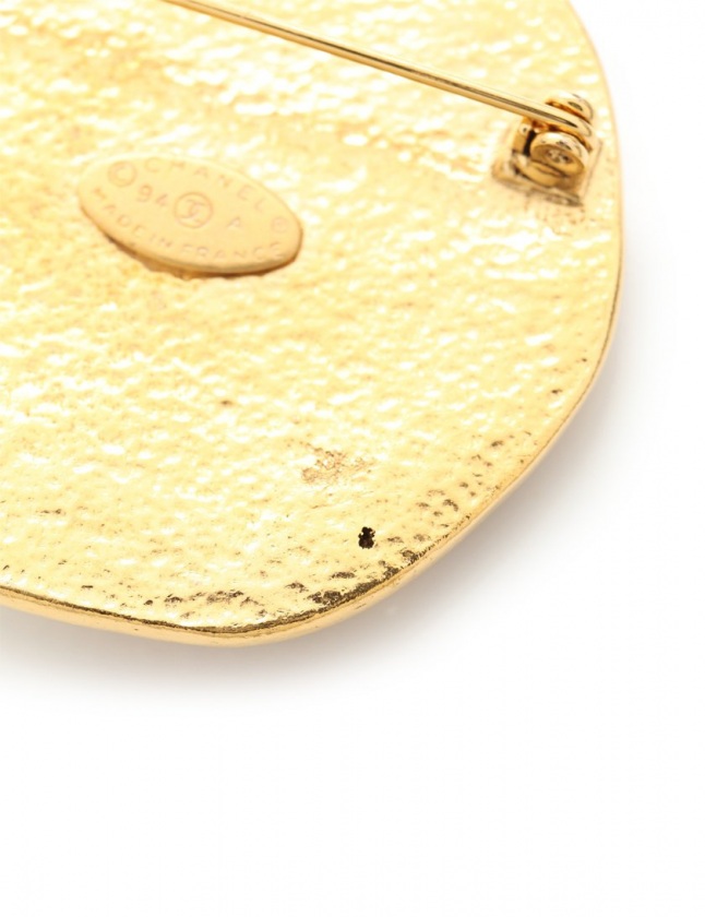 シャネル CHANEL ブローチ ココマーク ゴールド アクセサリー