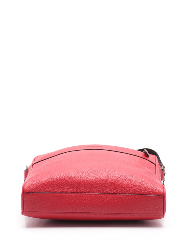 【レア】COACH コーチ　ショルダーバッグ　チャールズ　レザー　f24876 コーチ COACH ショルダーバッグ 赤 F24876 レザー メンズ 114