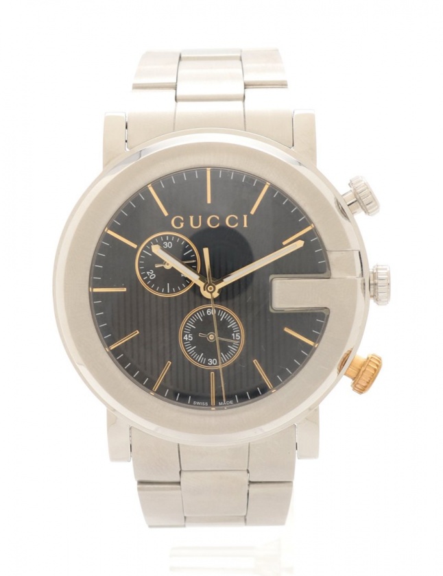 グッチ GUCCI 腕時計 メンズ クオーツ Gフェイス Gクロノ クロノグラフ 