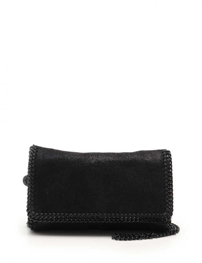 【新品】ステラマッカートニー　ファラベラ ブラックショルダーバッグ Women BLACK ファラベラ ジップ ミニショルダーバッグ | Stella