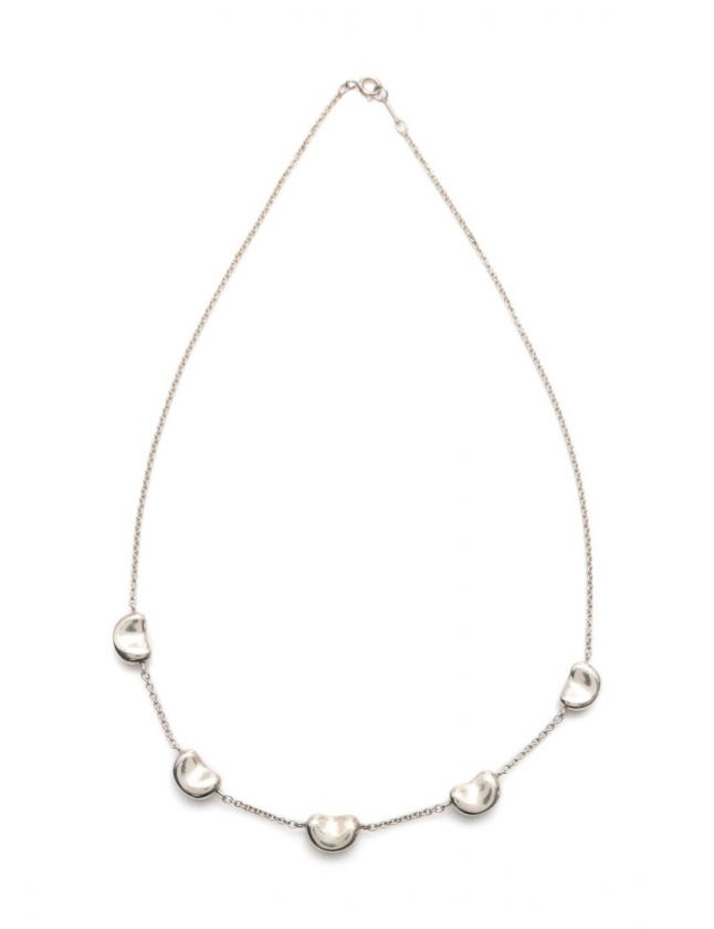 ティファニー TIFFANY & CO. ネックレス ビーンズ シルバー 