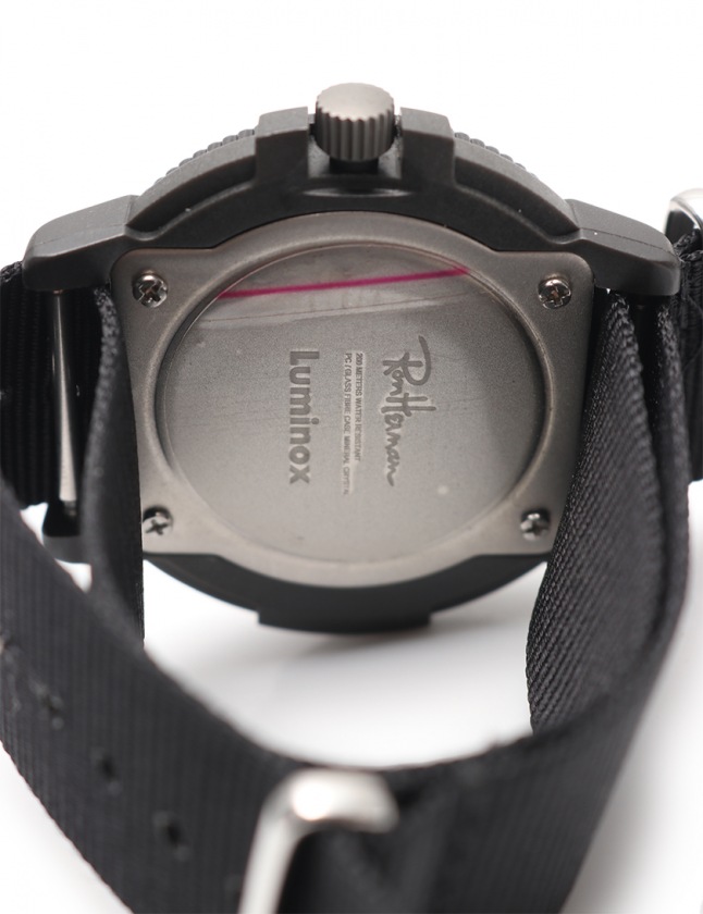 ロンハーマン Ron Herman Luminox 腕時計メンズ クオーツ 黒 カーボン ナイロン Ss 150本限定 メンズ 114 ベクトルパーク