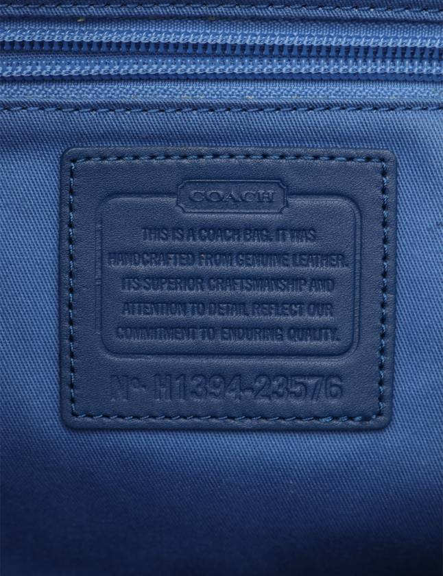 コーチ COACH トートバッグ シティ 青 23576 レザー レディース 114