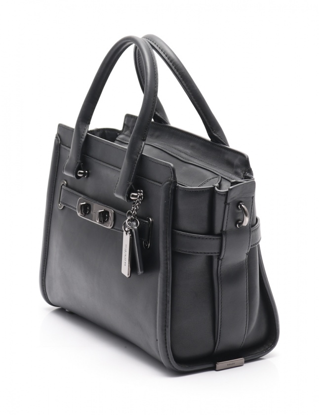 コーチ COACH ハンドバッグ ショルダーバッグ スワッガー 27 黒 55496 