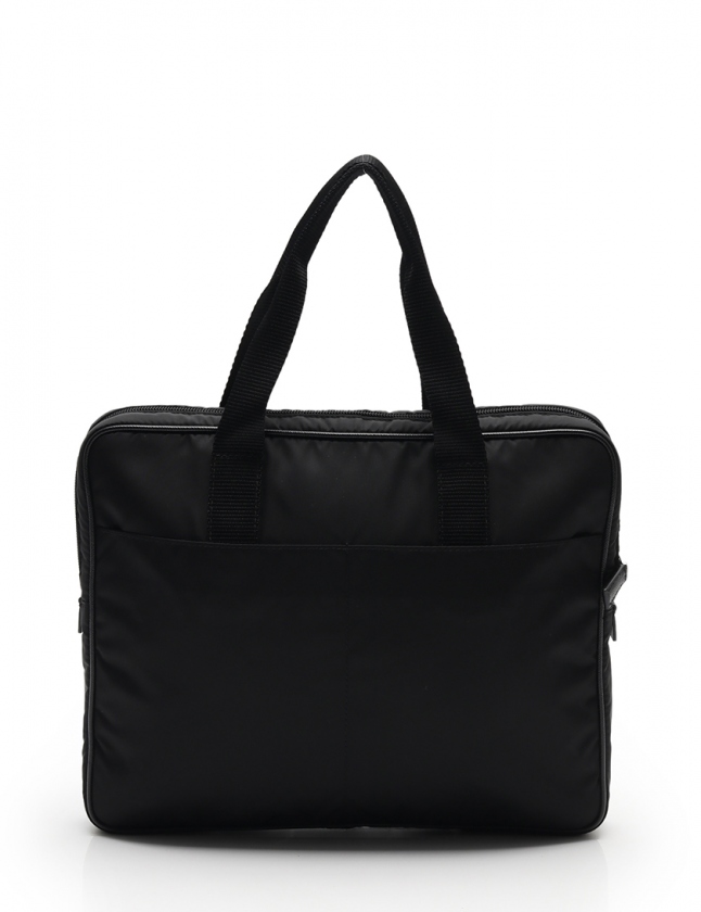 プラダ PRADA ビジネスバッグ ブリーフケース 黒 VA0609 ナイロン 
