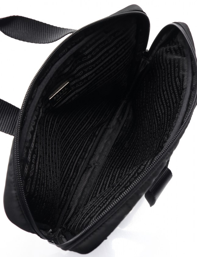 プラダ PRADA ビジネスバッグ ブリーフケース 黒 VA0609 ナイロン