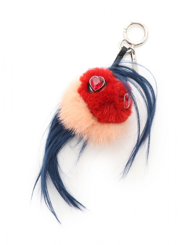 FENDI モンスター チャーム 伸ばそ ハート 