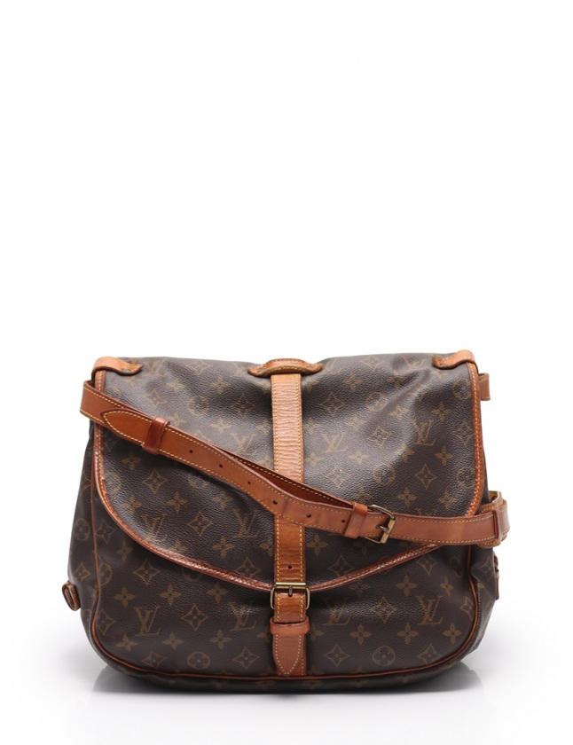 ルイヴィトン LOUIS VUITTON ショルダーバッグ ソミュール35 