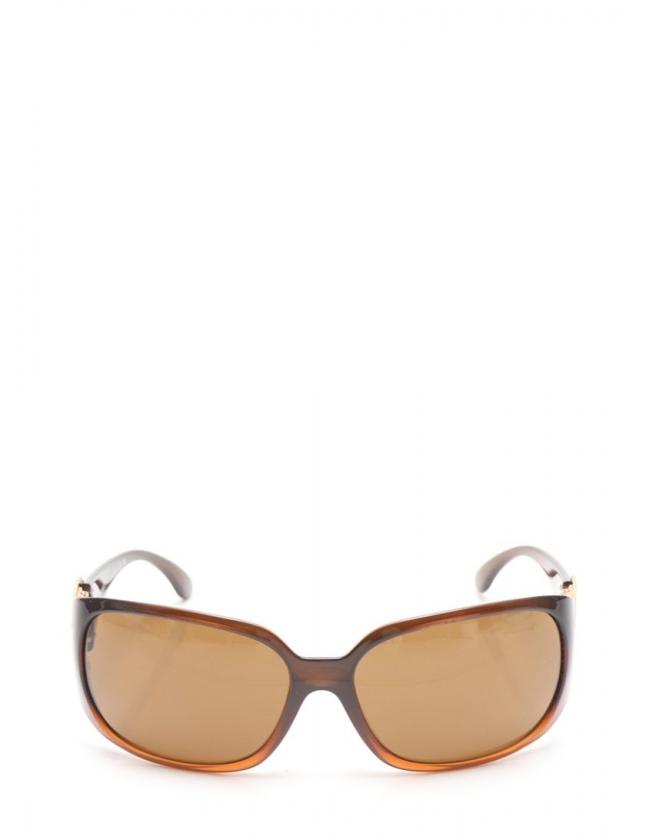 美品　シャネル　CHANEL　サングラス　ココマーク　ブラウン　6014　ケース シャネル CHANEL サングラス ココマーク ブラウン ゴールド 小物 6014