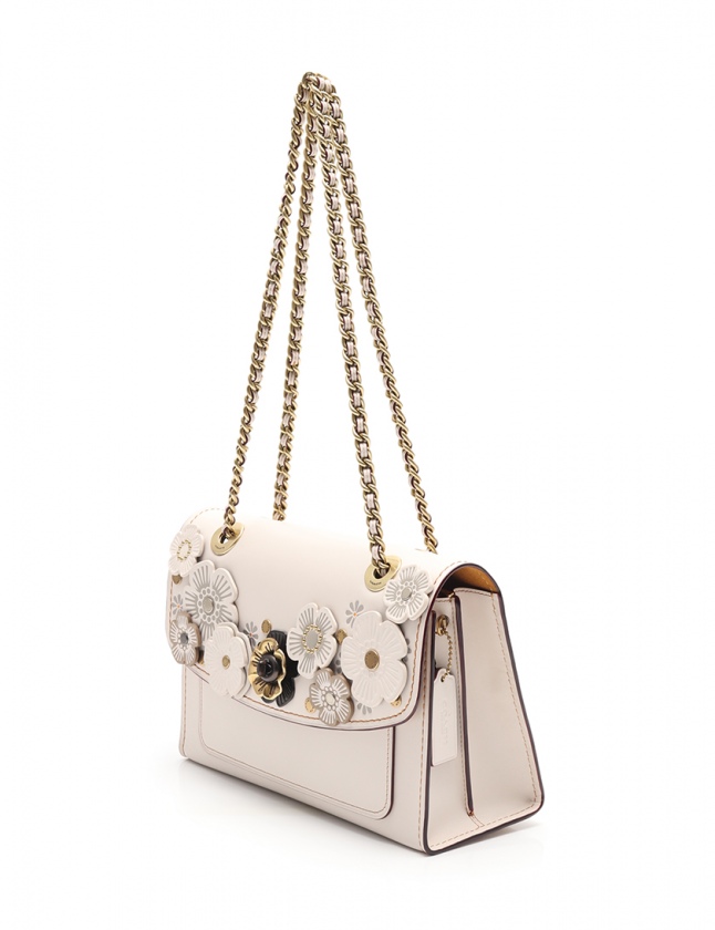 コーチ COACH チェーンショルダーバッグ ベージュ 54669 レザー 