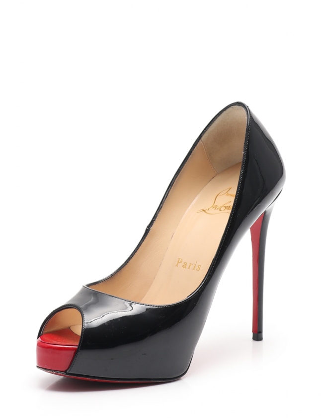 クリスチャンルブタン Christian louboutin オープントゥパンプス 