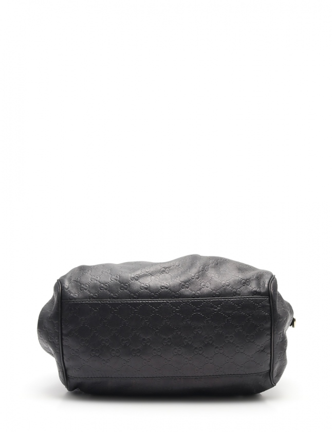 グッチ スーキー グッチシマ ハンドバッグ レザー ブラック グッチ